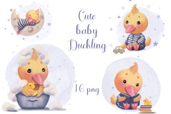 Download Cute Ducklings Clipart, Baby Animals Png - Cute Collection