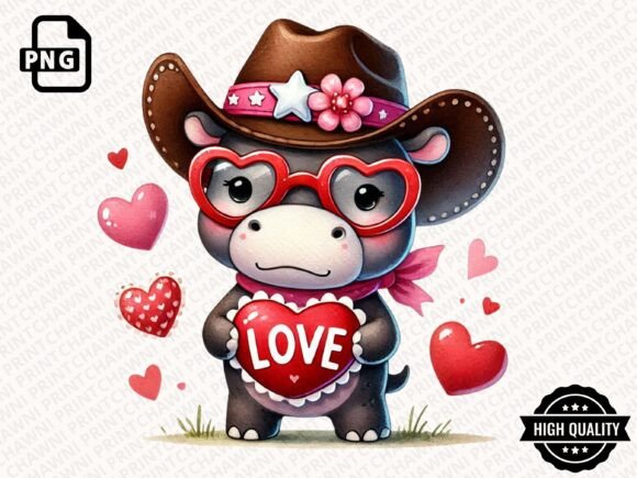 Download Cute Valentine Animal Clipart PNG - Cute Collection