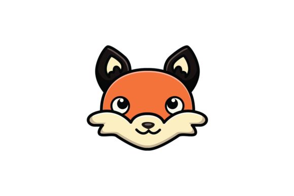 Download Cute Face Fox Vector Illustration - Cute Collection