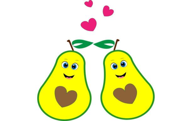 Download Avocado Svg,  avocado Love Svg, Cute Avo - Cute Collection