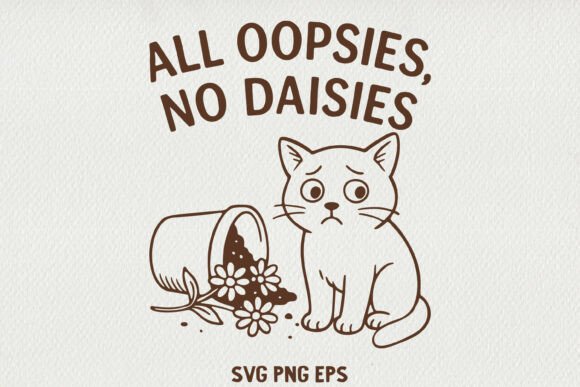 Download Sarcastic Cat Illustration SVG PNG - Cat illustration Collection