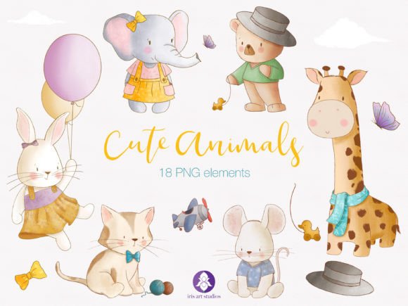 Download Cute Animals Clipart, Baby Animals PNG - Cute Collection