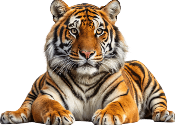 Download 3D Cute Tiger Icon Isolated - Cute Collection