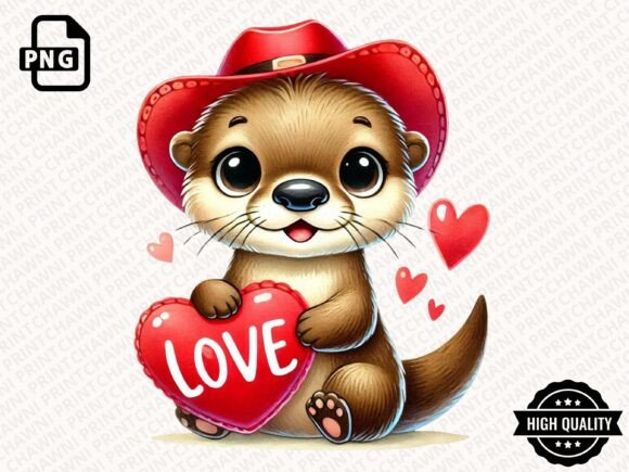 Download Cute Valentine Animal Clipart PNG - Premium Bundle