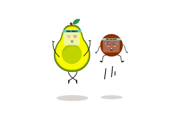 Download Kawaii Fruit Cute Avocado Illustration - Cute Collection