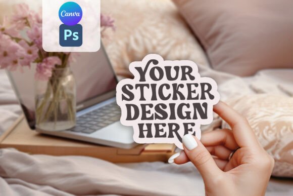 Download Sticker Mockups PSD File - Sticker Collection