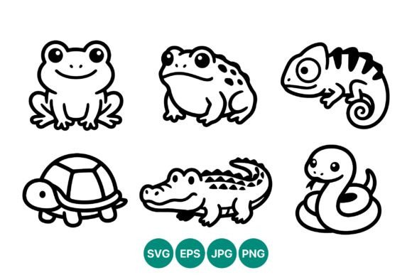Download Cute Cartoon Animal Vector Art - Cute Collection
